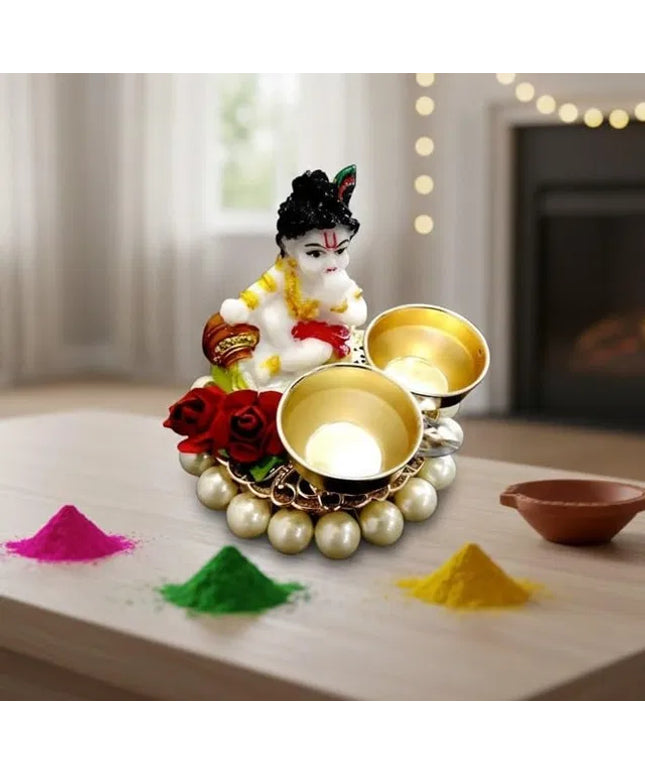 Kanha Tilak Plate, 6 Inches