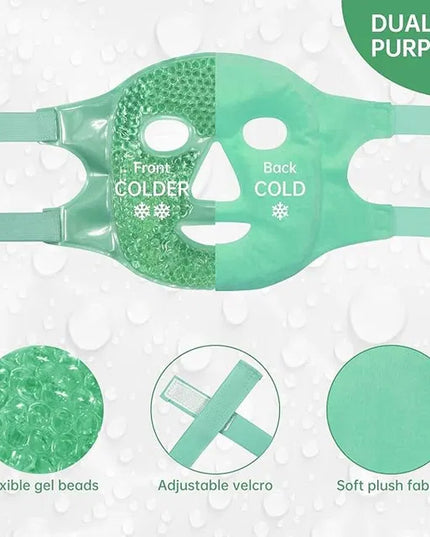 Cold Face Eye Mask, Ice Pack Reduce Face Puff, Dark Circles