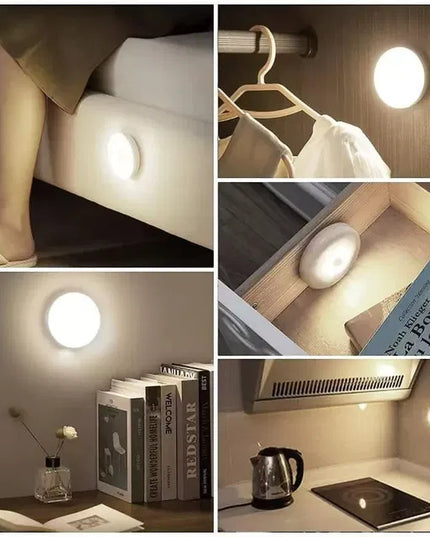Motion Sensor Light for Home with USB Charging Wireless LED Night Light ( Pack of 2)