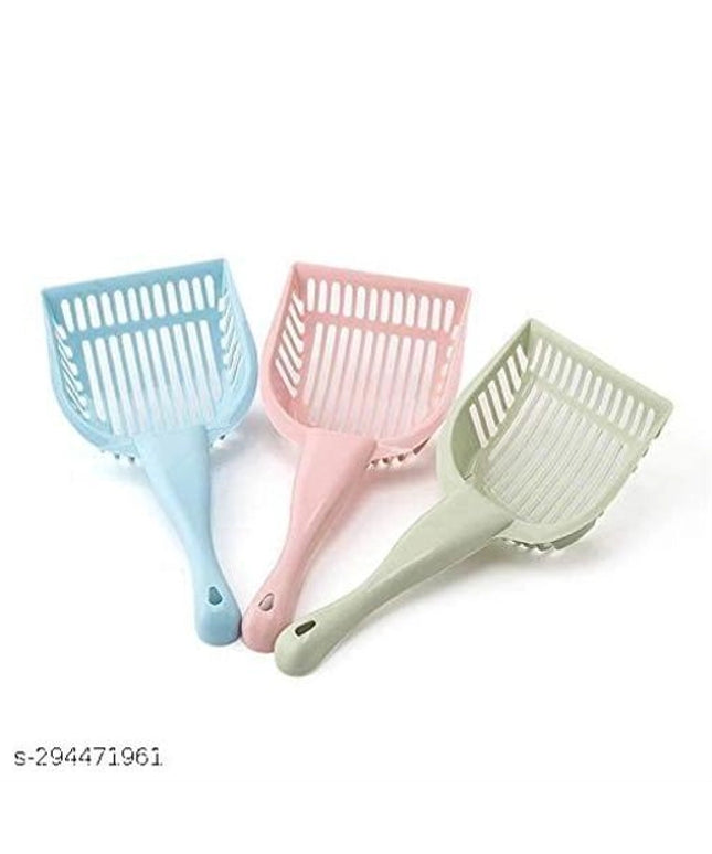 Poop Scooper for Pet (Multicolor, Pack of 3)