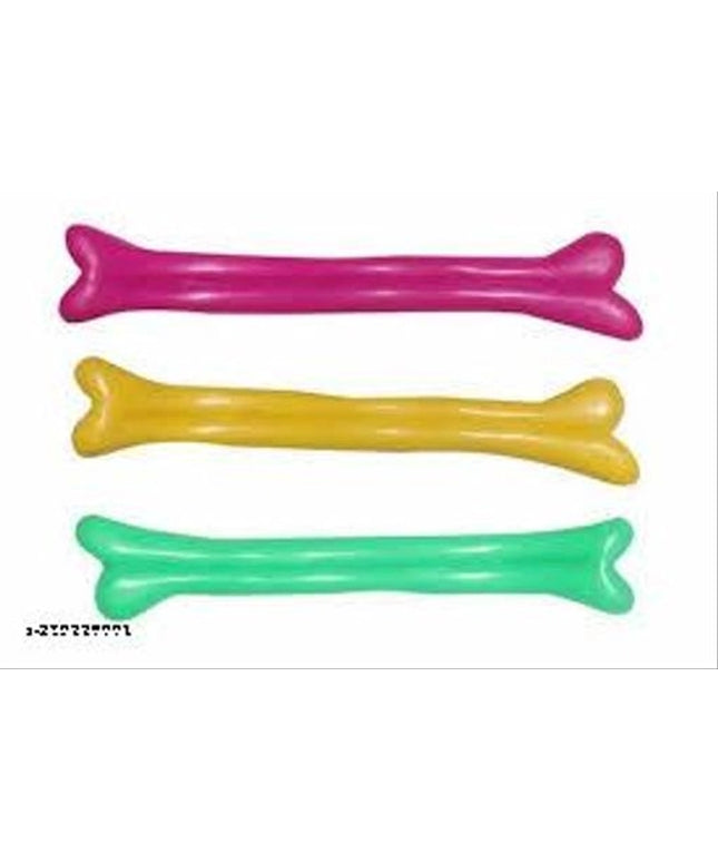 Silicone Squeaky Toy for Pet (Multicolor, Pack of 2)
