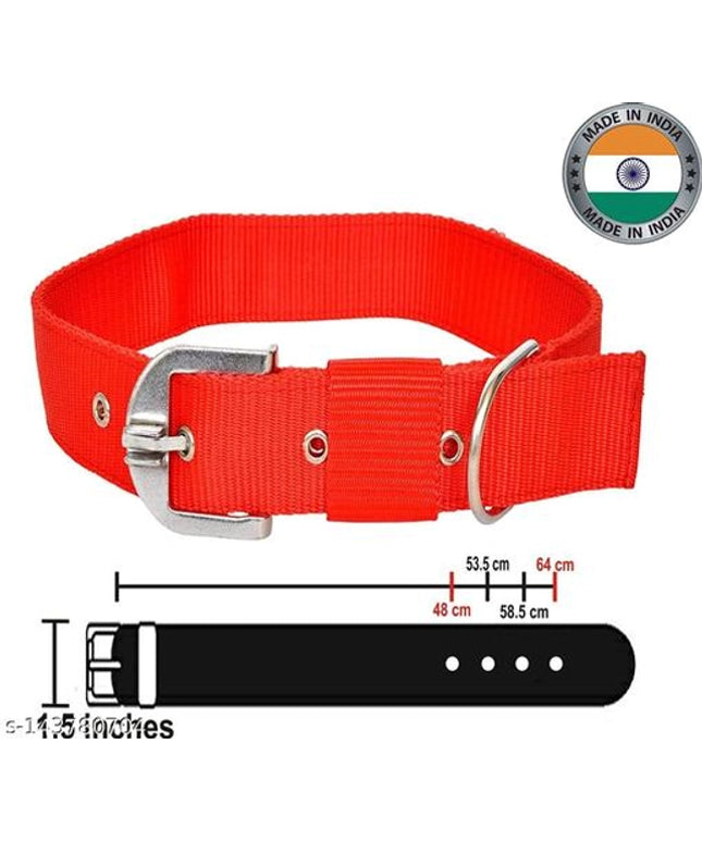 Neck Collar 1.5 mm Belt for Pet (Multicolor)