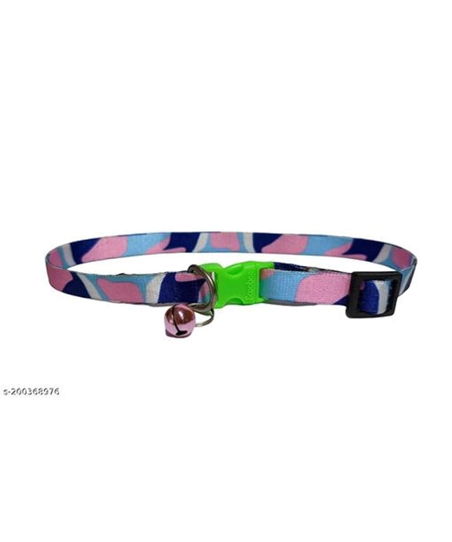 Neck Coller 0.25 inches Belt for Pet (Multicolor, S)