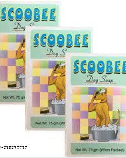 Scoobee 3 In 1 Veterinary Pet Soap (225 ml, Pack of 3)