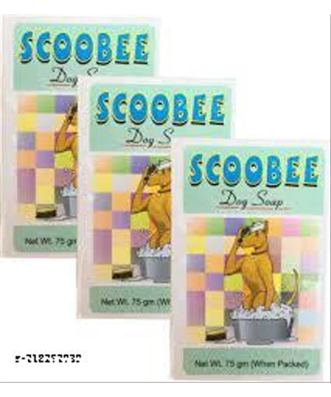 Scoobee 3 In 1 Veterinary Pet Soap (225 ml, Pack of 3)
