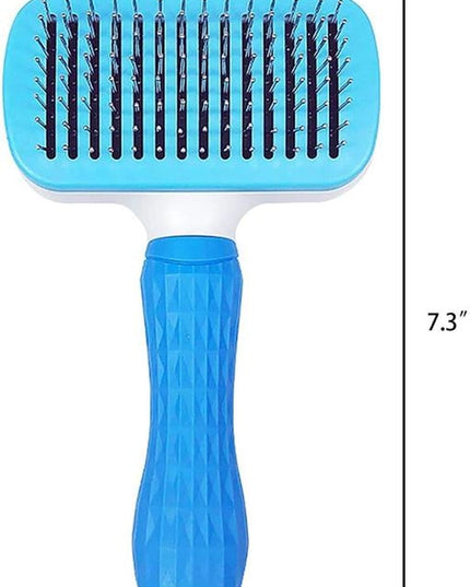 ABS Plastic Slicker Brush for Pet (Multicolor)