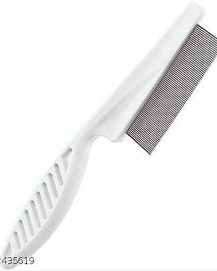 Stainless Steel Lice Comb for Pet (Multicolor)