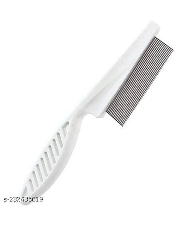 Stainless Steel Lice Comb for Pet (Multicolor)