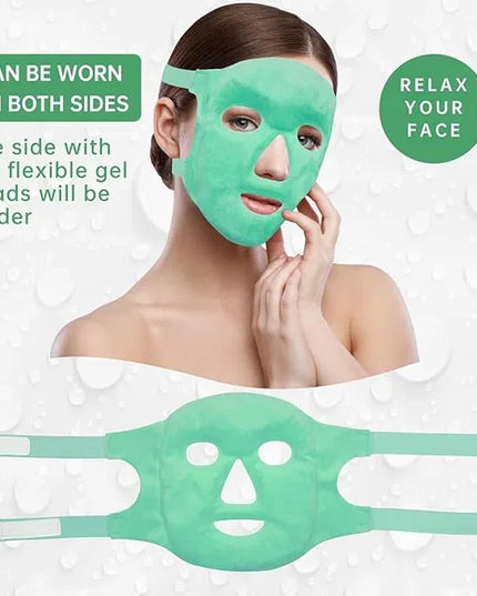 Cold Face Eye Mask, Ice Pack Reduce Face Puff, Dark Circles