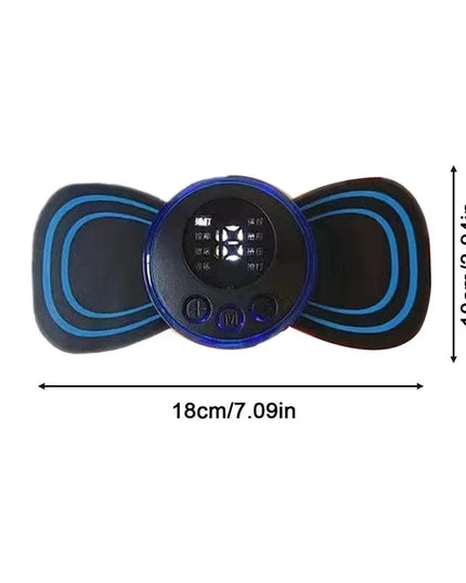 Mini Massager with 8 Modes and 19 Strength Levels,Rechargeable Electric Massager for Shoulder,Arms,Legs,Back Pain for Men and Women