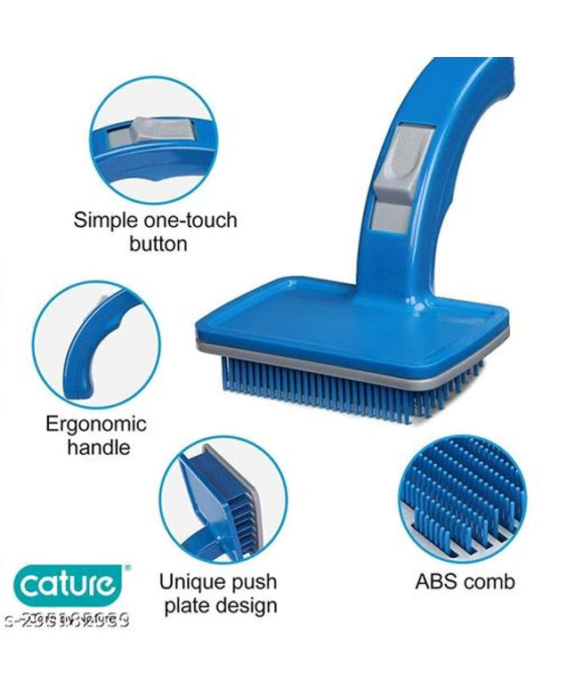 ABS Plastic Sliker Brush for Pet (Multicolor)