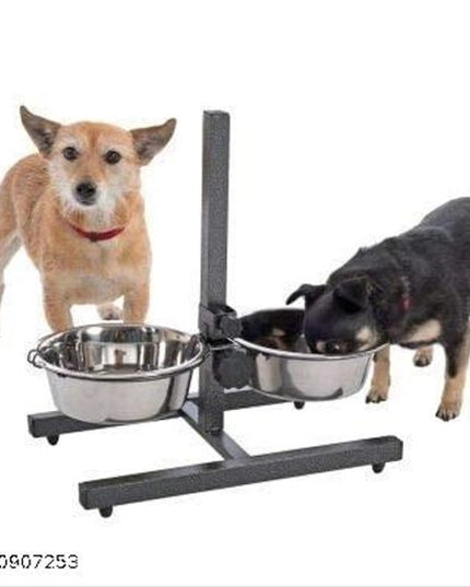 Stainless Steel Feeding Bowls for Pet (Multicolor)