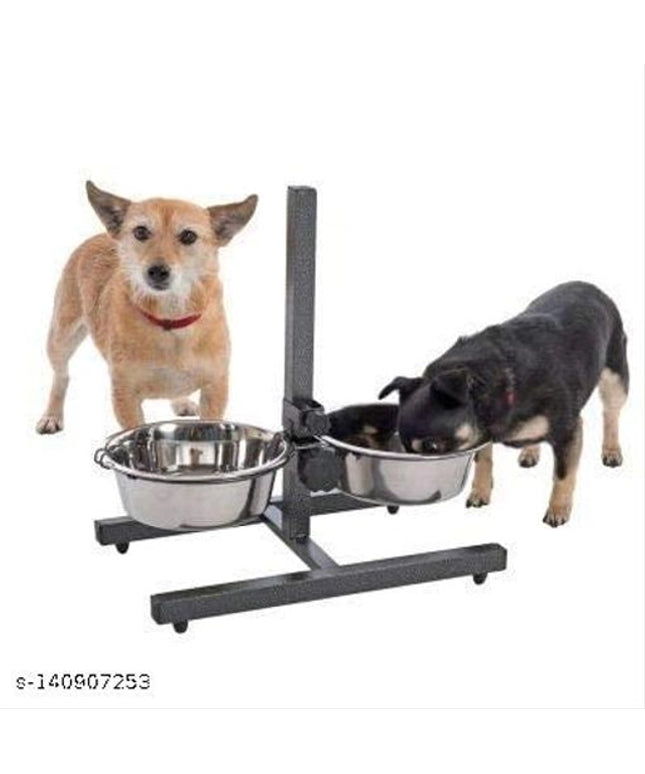 Stainless Steel Feeding Bowls for Pet (Multicolor)