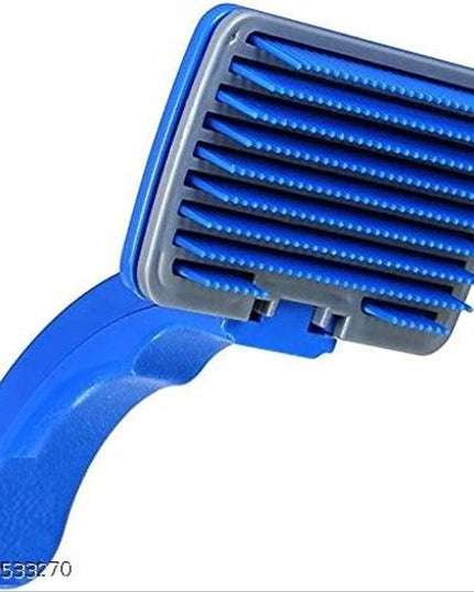 ABS Plastic Slicker Brush for Pet (Multicolor, S)