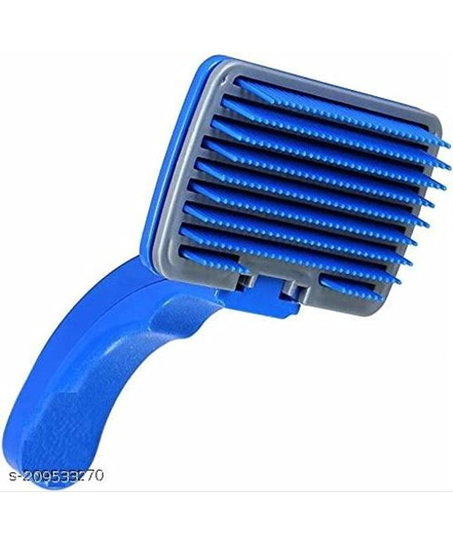 ABS Plastic Slicker Brush for Pet (Multicolor, S)