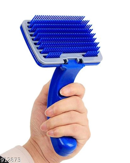 ABS Plastic Grooming Slicker Brush for Pet (Multicolor, L)
