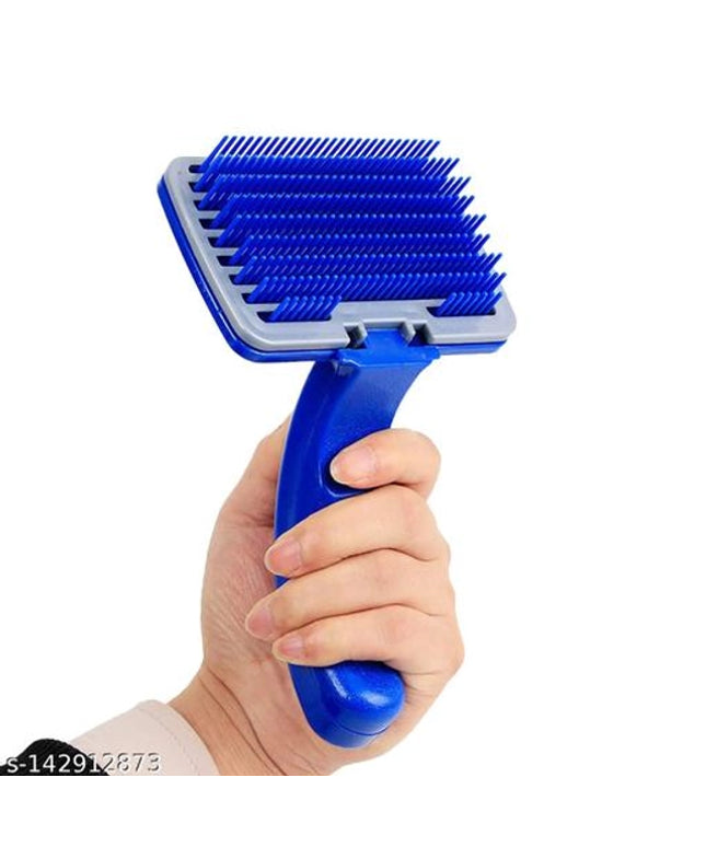 ABS Plastic Grooming Slicker Brush for Pet (Multicolor, L)