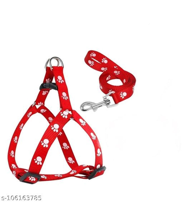 Nylon Harness for Pet (Multicolor, M)