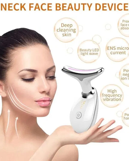Neck Face Firming Wrinkle Removal Tool Skin Lift Device Double Chin Reducer Skin Rejuvenation Beauty Device for Face and Neck Lifting Skin Groomer