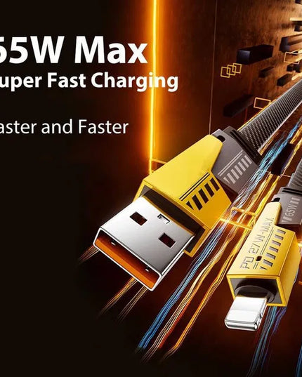 USB A 65W 4 In 1 Transformer Cable Data Cable