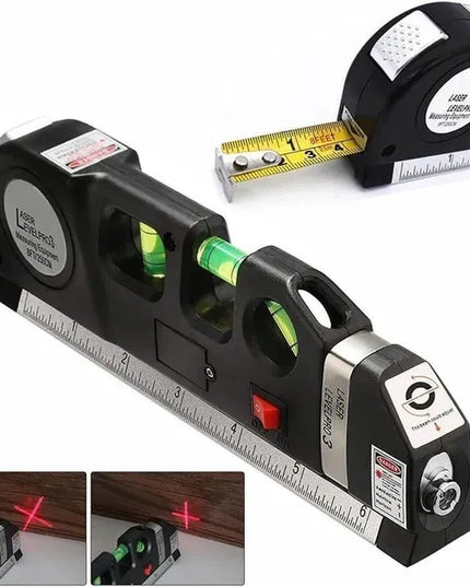 Distance Meter 4-in-1 Level Tape