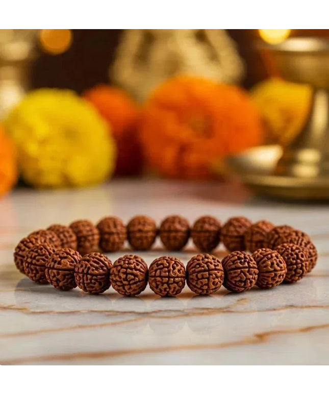 7 Mukhi Rudraksha Bracelet