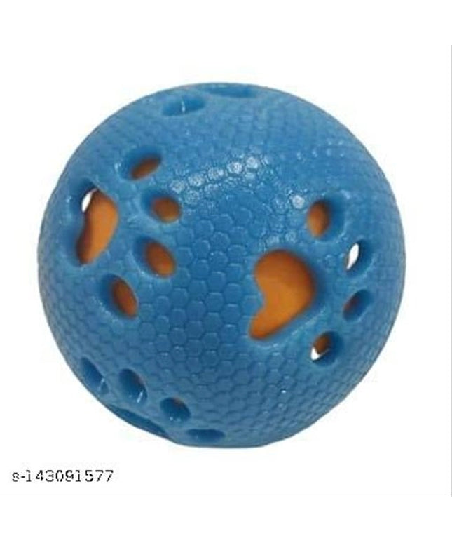 Chew Playing Rubber Ball for Pet (Blue)