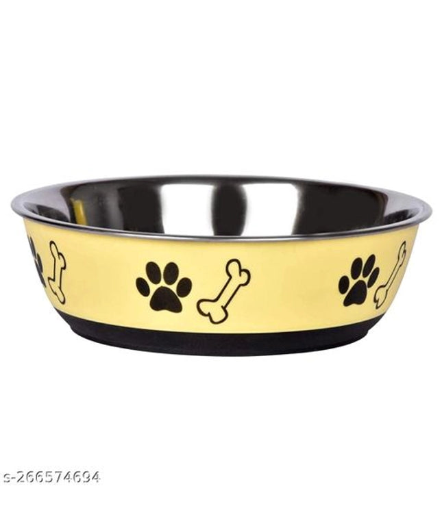 Stainless Steel Feeding Bowls for Pet (Multicolor, 700 ml)