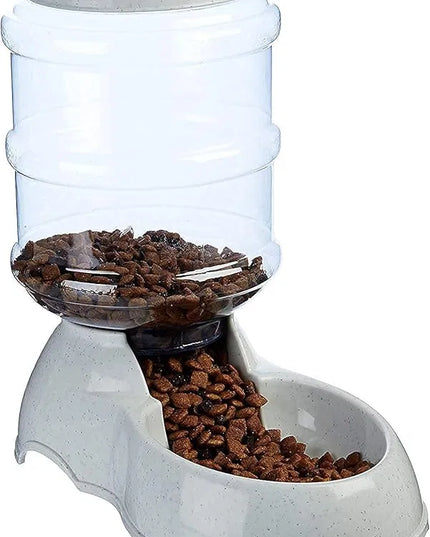Pet Food Dispenser Large Capacity Self-Dispensing