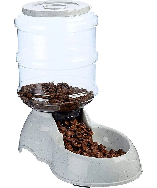 Pet Food Dispenser Large Capacity Self-Dispensing
