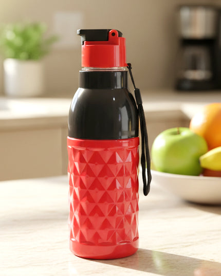 Plastic 1000 Ml Approx Sports Water Bottle (1 Pc)