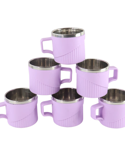 Apex Sturdy Tea  Coffee Cup - (6 Pc  Set)