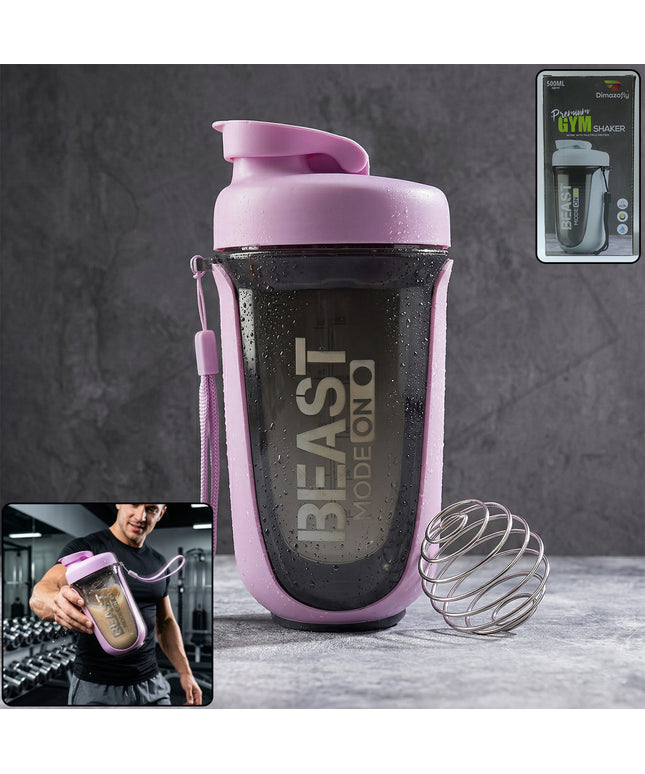 Premium Leak Proof Gym Shaker Bottle 500 Ml Approx