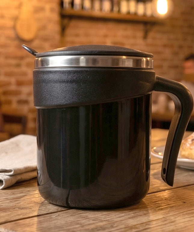 Prexo Modern Insulated Dolphin Mug With Lid (1 Pc 200 Ml Approx)