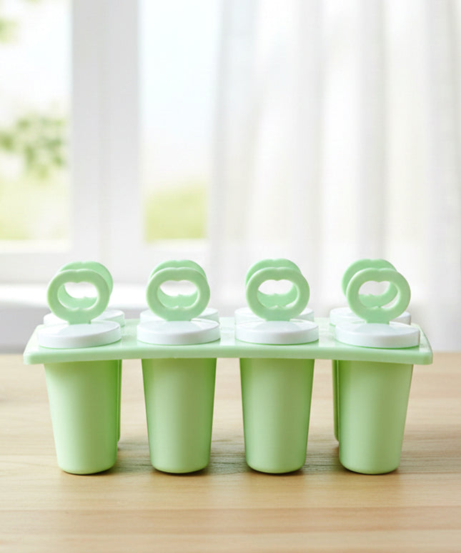 Prexo Plastic Ice Cream Popsicle Maker (8 Pc Set)