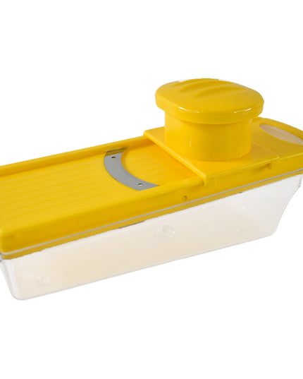 Big Multipurpose Vegetable And Fruit Slicer (Yellow  1 Pc)