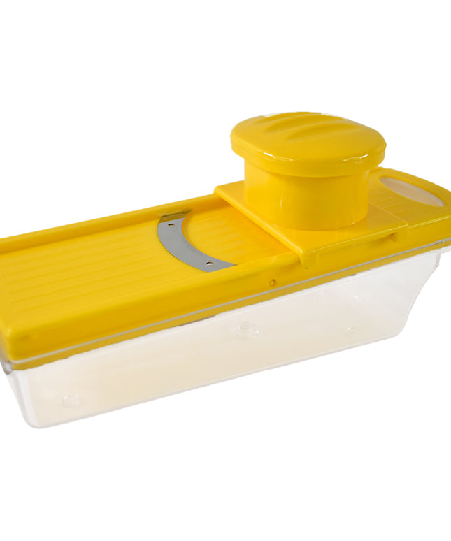 Big Multipurpose Vegetable And Fruit Slicer (Yellow  1 Pc)