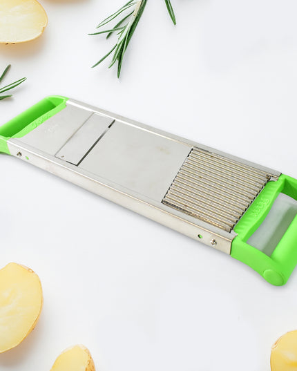 Apex Stainless Steel Vegetable Slicer (2-in-1)