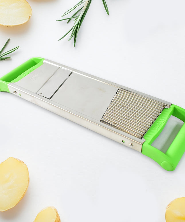 Apex Stainless Steel Vegetable Slicer (2-in-1)