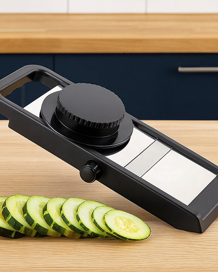 Premium Adjustable Vegetable  Fruit Slicer With Sharp Stainless Steel Blade