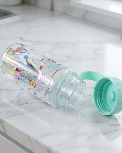 Kids Printed Water Bottle 400 Ml Approx (1 Pc)