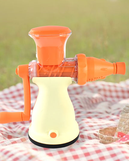 Apex Manual Carrot And Fruit Juicer  Heavy-duty (1 Pc With Glass)