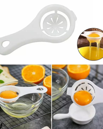 2885 Egg Yolk Separator Egg White Yolk Filter Separator Egg Strainer Spoon Filter Egg Divider