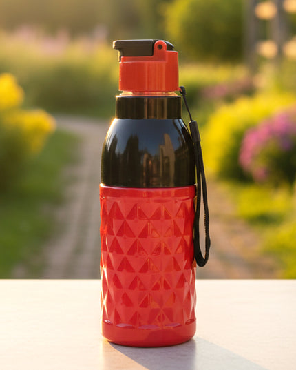 Plastic 1000 Ml Approx Sports Water Bottle (1 Pc)