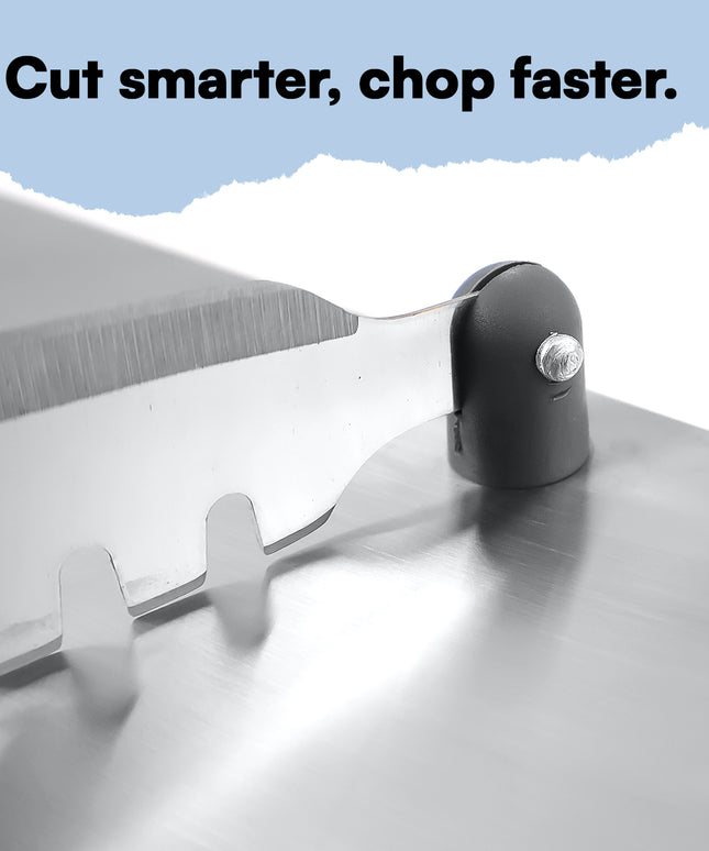 Supermom Stainless Steel Multifunctional Cut  Chop Vegetable Slicer Tool (1 Pc)