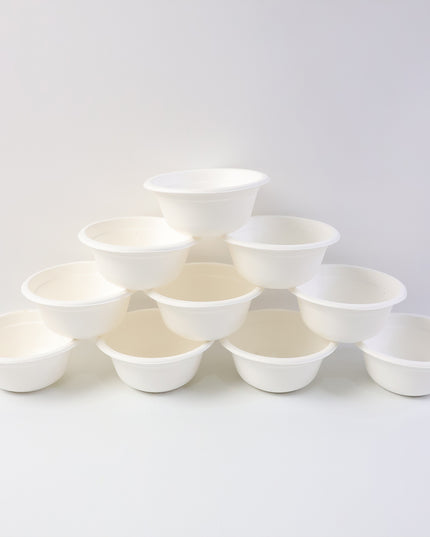 Freshee 240 Ml Compostable Bagasse Bow (10 Pc)