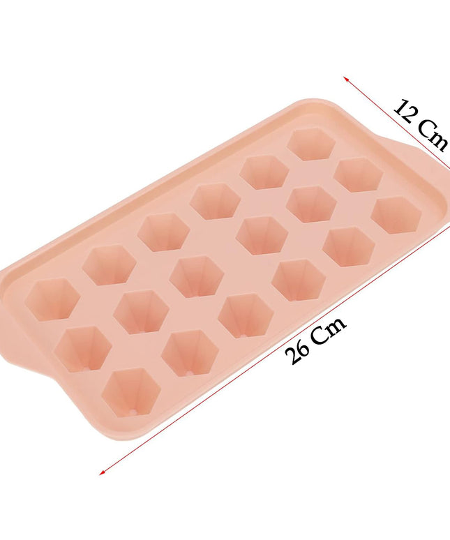 Durable Plastic Ice Cube Tray (1 Pc)