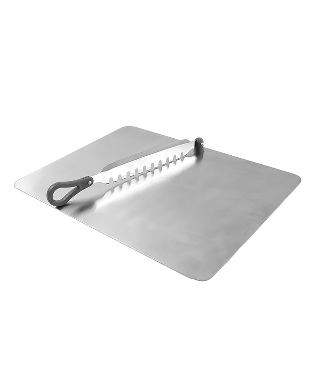 Supermom Stainless Steel Multifunctional Cut  Chop Vegetable Slicer Tool (1 Pc)