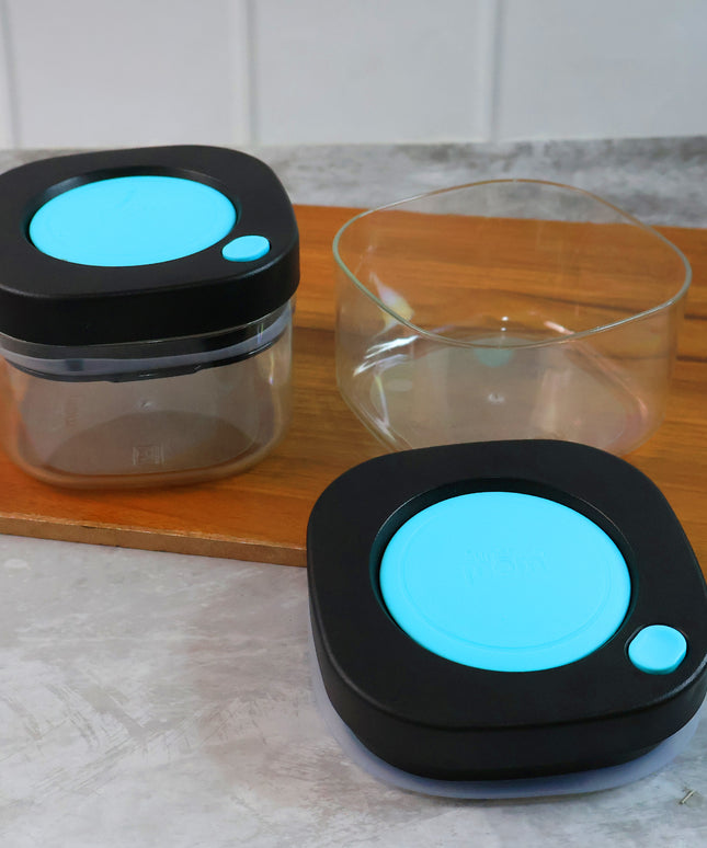 Supermom Airtight Kitchen Storage Containers  (2 Pc Set  500 Ml)