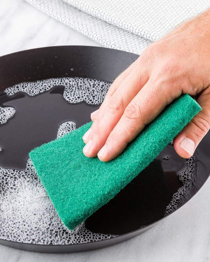 3438 Scrub Sponge Cleaning Pads Aqua Green